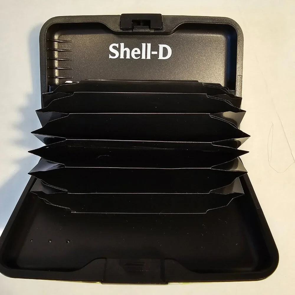 Shell-D / multi colored Owl Credit Card Case - Picture 4 of 4